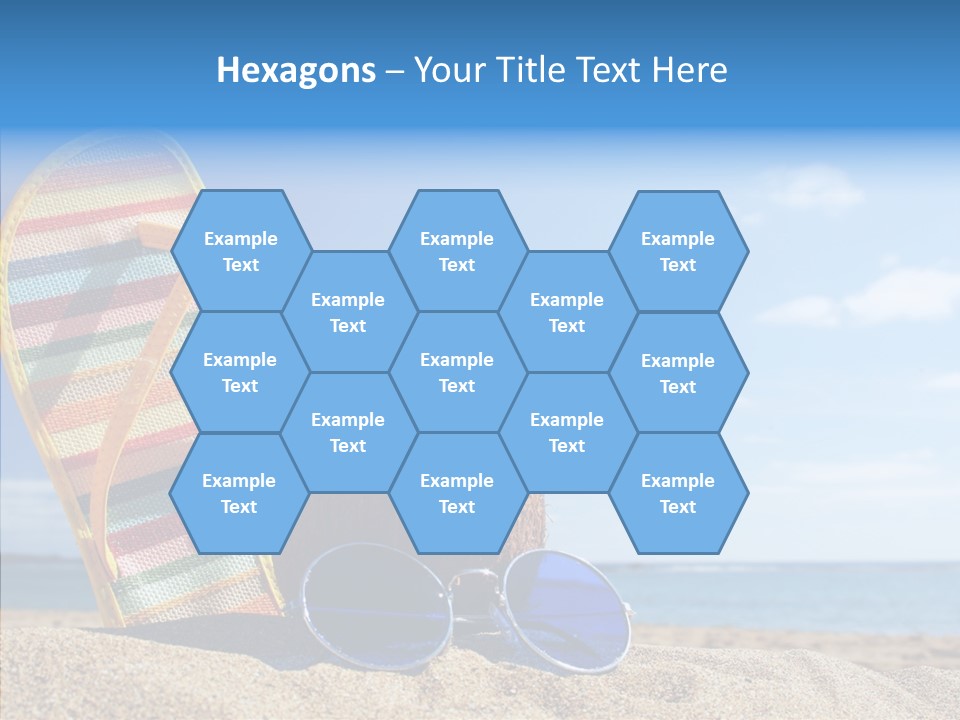 Zen Round Sunglasses PowerPoint Template