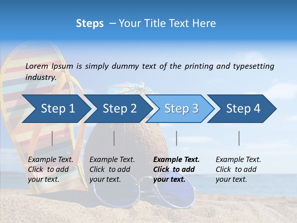 Zen Round Sunglasses PowerPoint Template