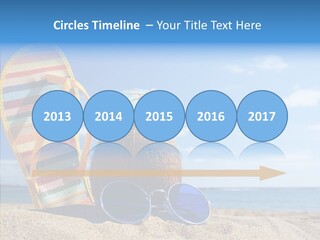 Zen Round Sunglasses PowerPoint Template