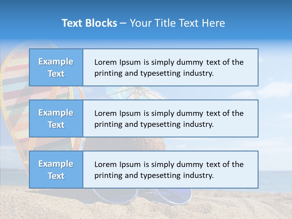 Zen Round Sunglasses PowerPoint Template