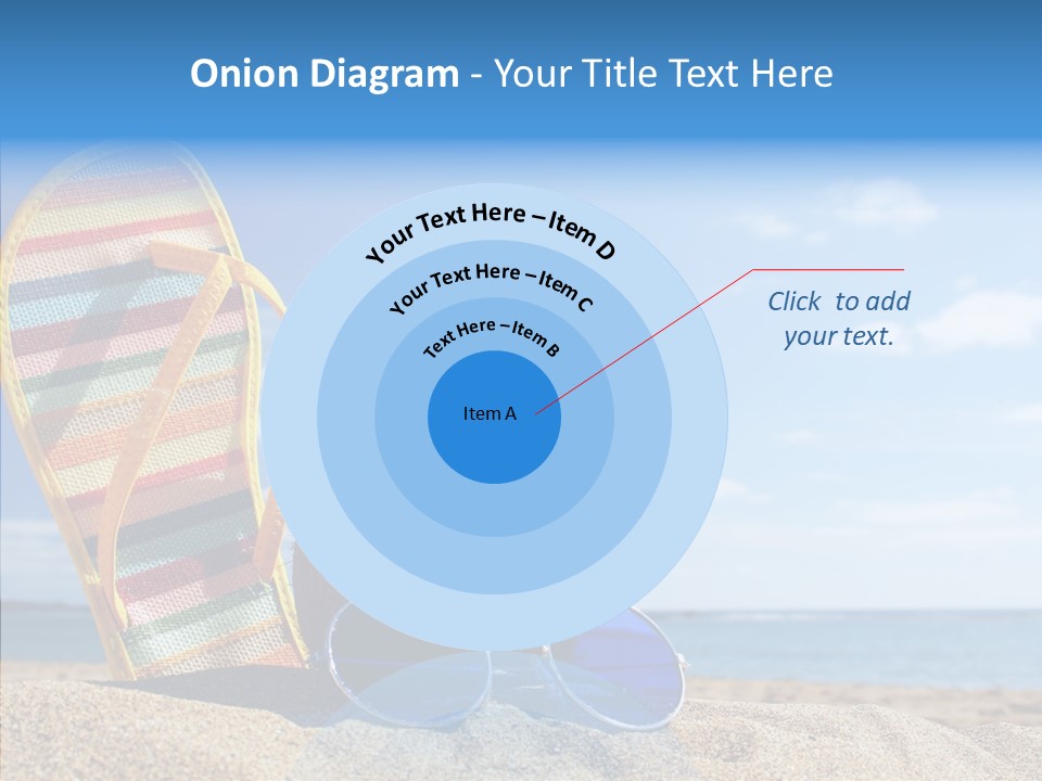 Zen Round Sunglasses PowerPoint Template