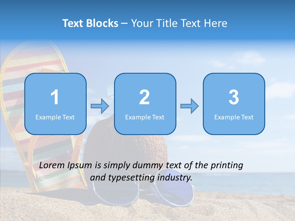 Zen Round Sunglasses PowerPoint Template