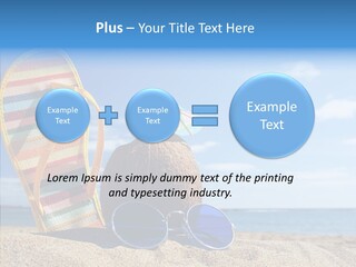 Zen Round Sunglasses PowerPoint Template