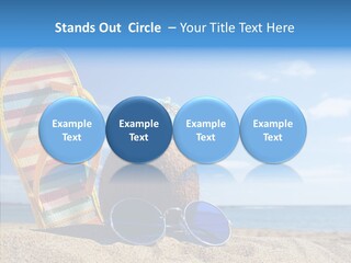 Zen Round Sunglasses PowerPoint Template