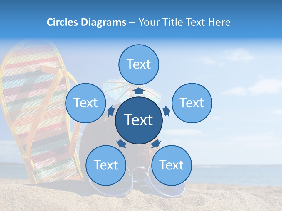 Zen Round Sunglasses PowerPoint Template