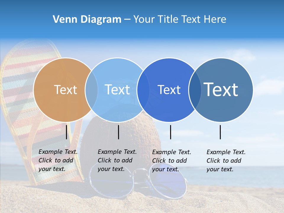 Zen Round Sunglasses PowerPoint Template