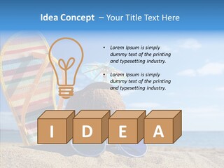 Zen Round Sunglasses PowerPoint Template