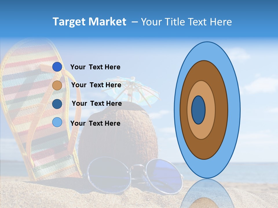 Zen Round Sunglasses PowerPoint Template