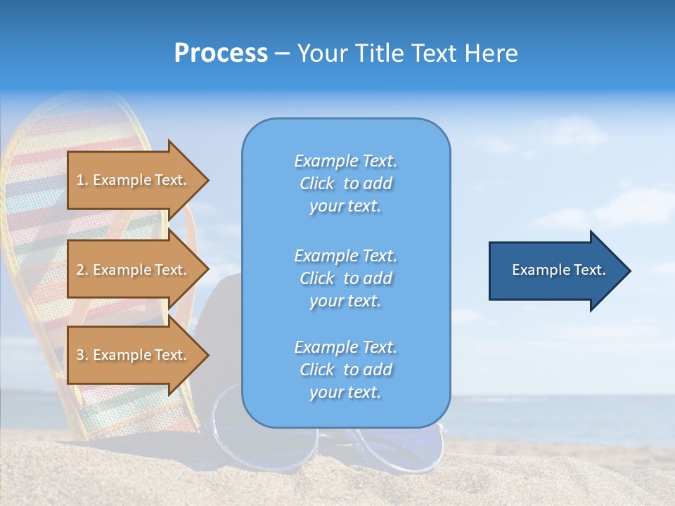 Zen Round Sunglasses PowerPoint Template