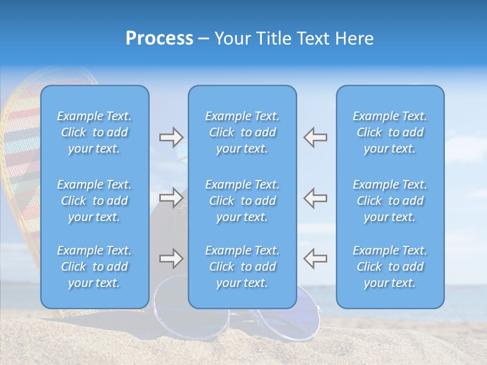 Zen Round Sunglasses PowerPoint Template
