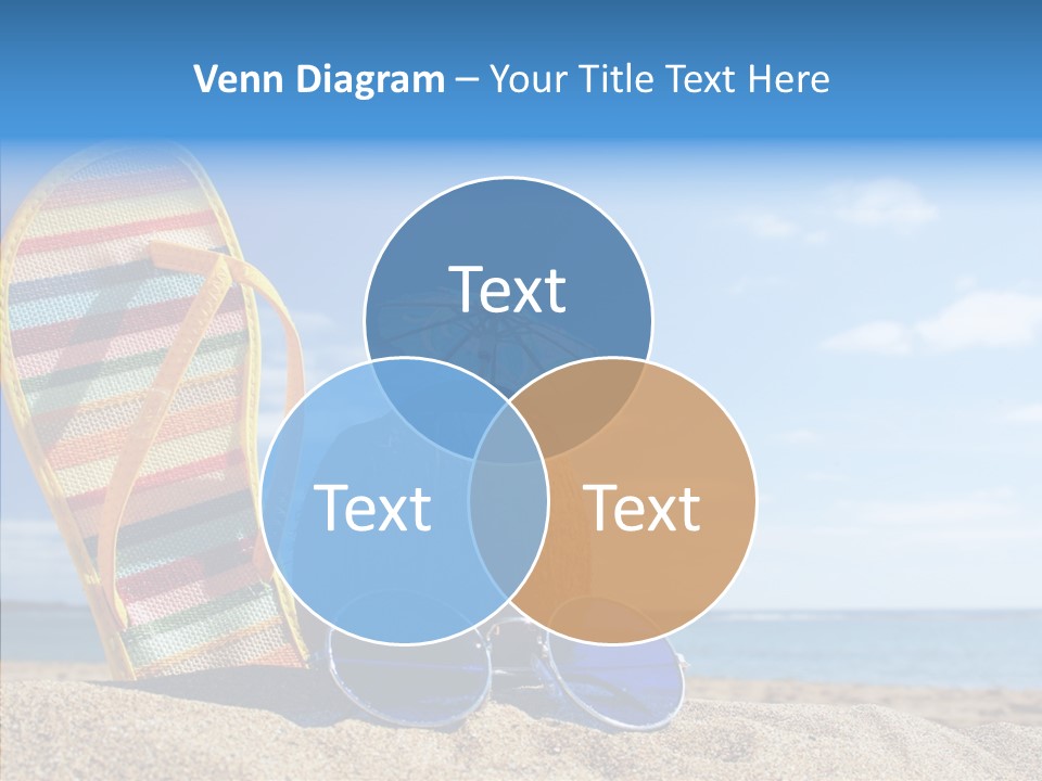 Zen Round Sunglasses PowerPoint Template