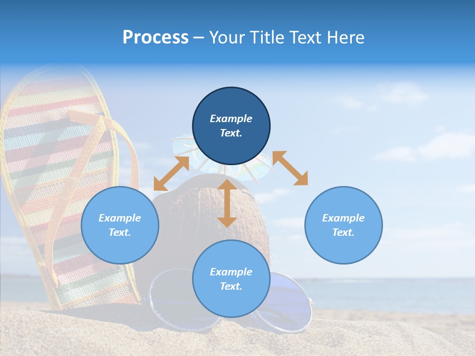 Zen Round Sunglasses PowerPoint Template