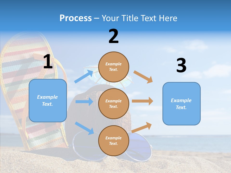 Zen Round Sunglasses PowerPoint Template
