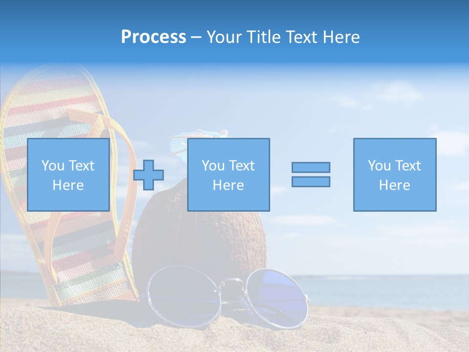 Zen Round Sunglasses PowerPoint Template
