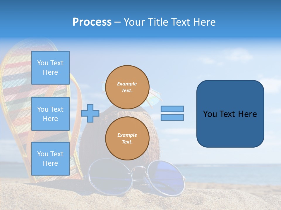 Zen Round Sunglasses PowerPoint Template