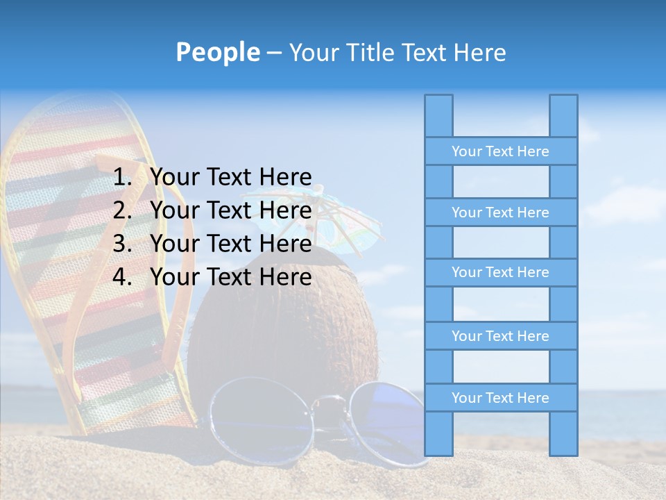 Zen Round Sunglasses PowerPoint Template