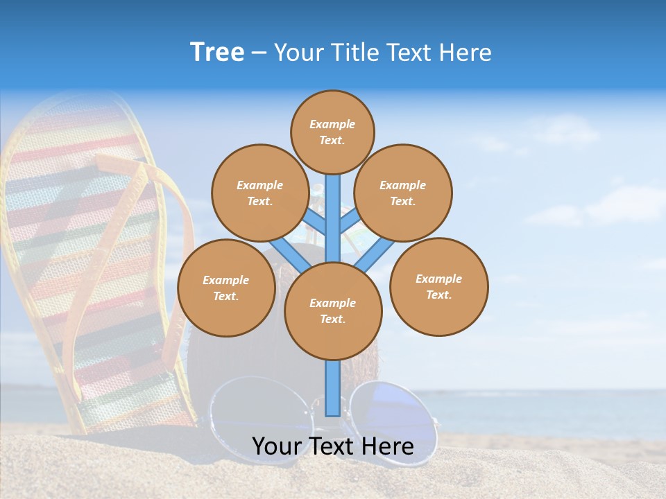 Zen Round Sunglasses PowerPoint Template