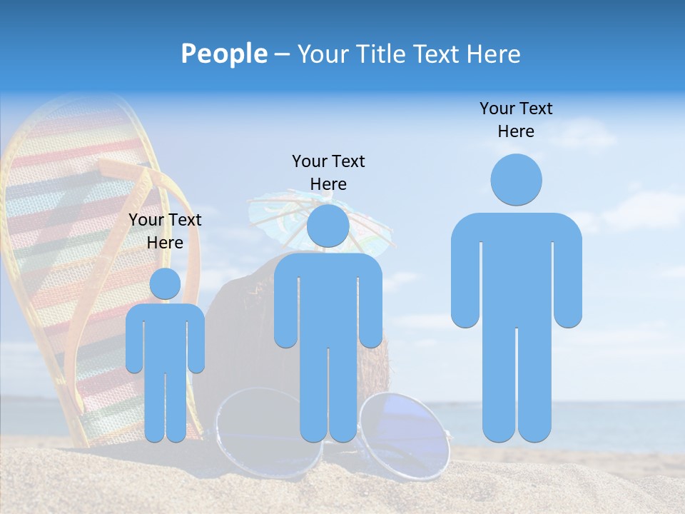 Zen Round Sunglasses PowerPoint Template