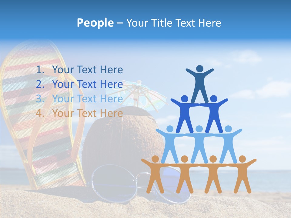 Zen Round Sunglasses PowerPoint Template