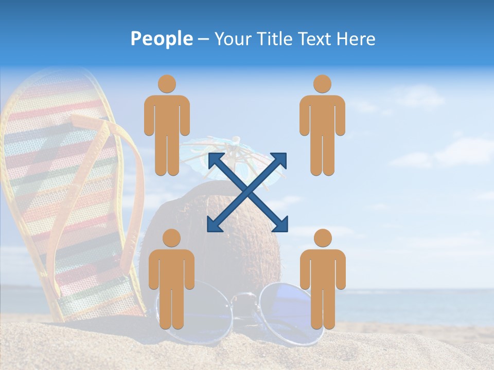 Zen Round Sunglasses PowerPoint Template