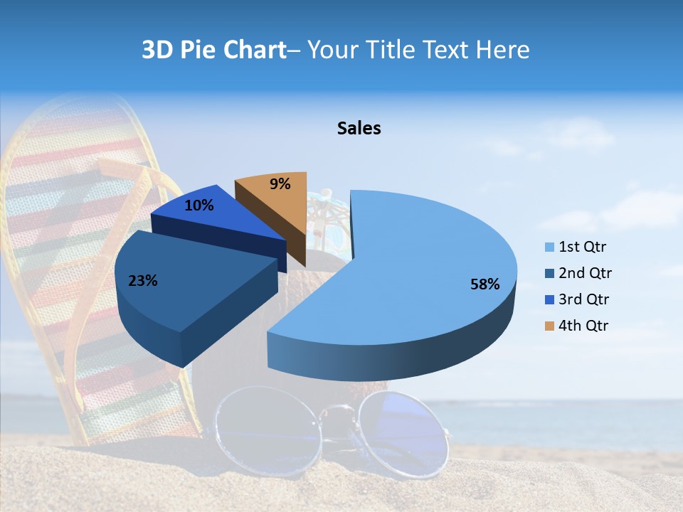 Zen Round Sunglasses PowerPoint Template