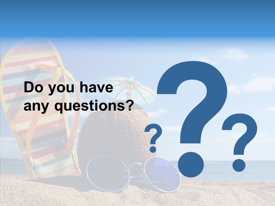 Zen Round Sunglasses PowerPoint Template