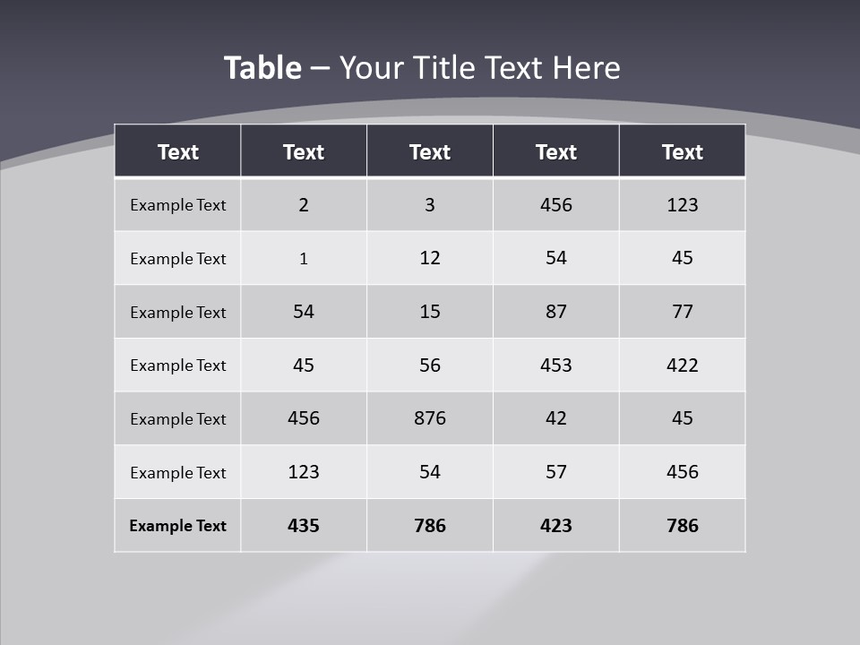 Space Black New PowerPoint Template