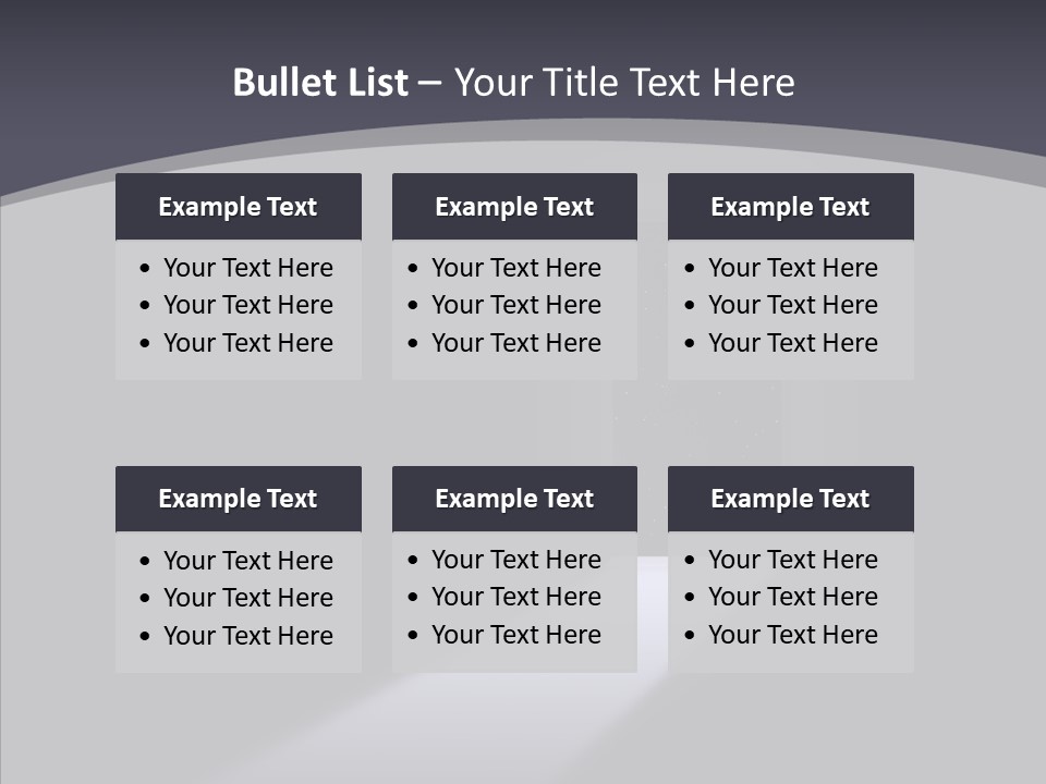 Space Black New PowerPoint Template