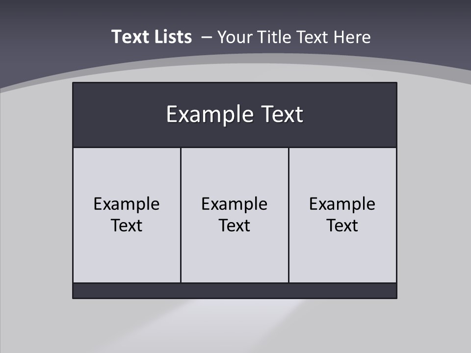 Space Black New PowerPoint Template