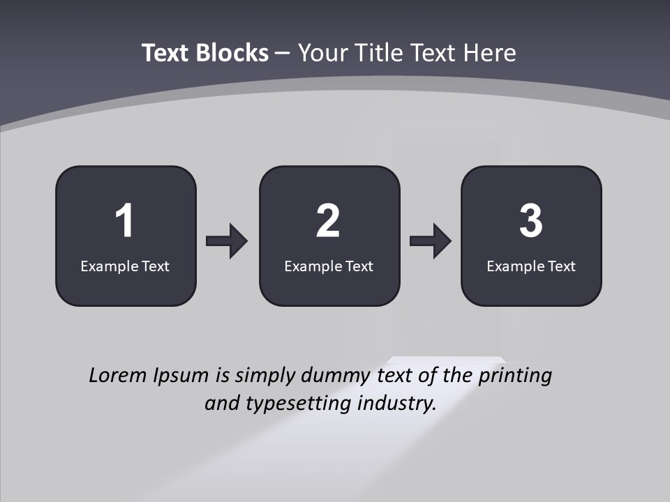 Space Black New PowerPoint Template