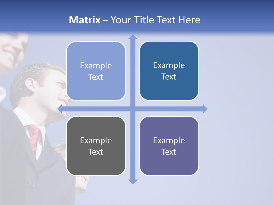 White Friendly Line PowerPoint Template