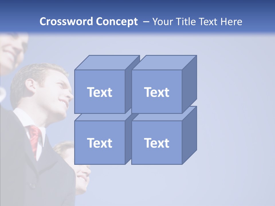 White Friendly Line PowerPoint Template