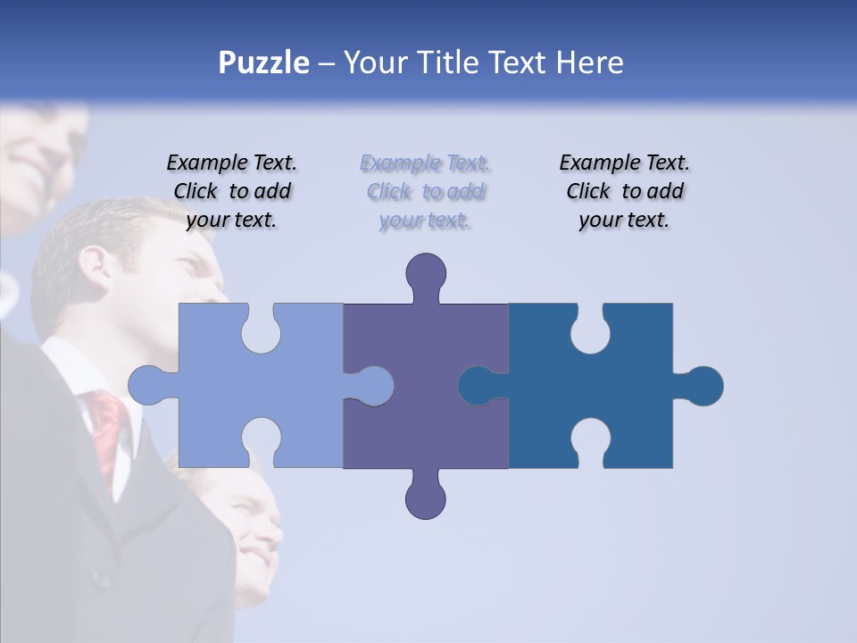 White Friendly Line PowerPoint Template