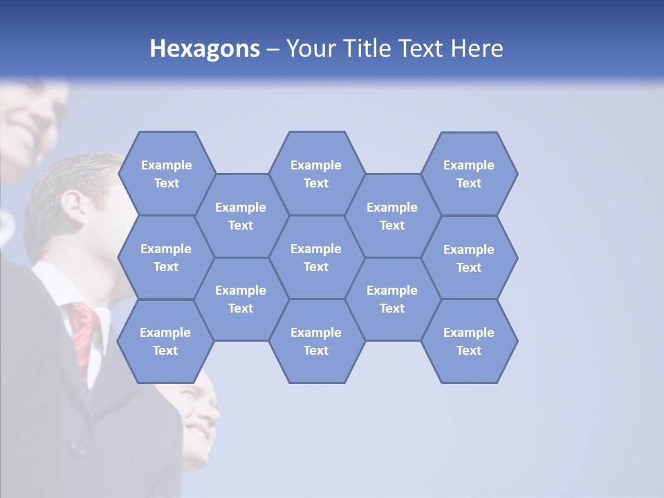 White Friendly Line PowerPoint Template