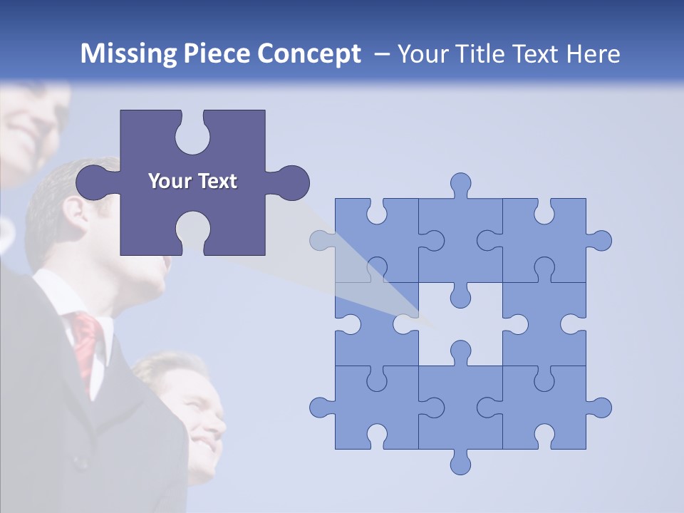 White Friendly Line PowerPoint Template