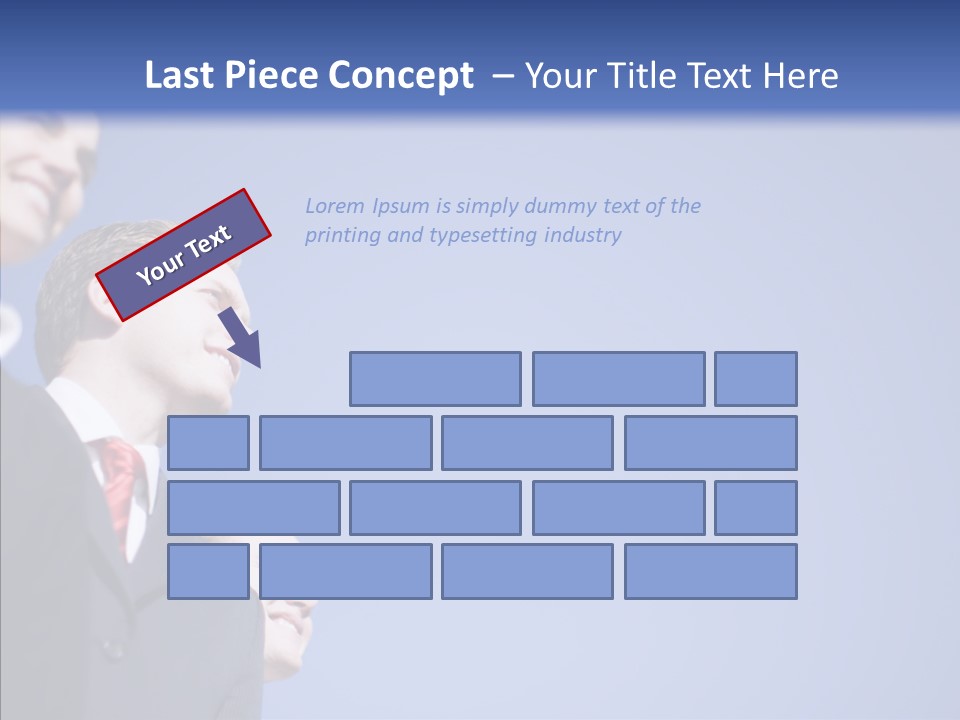 White Friendly Line PowerPoint Template