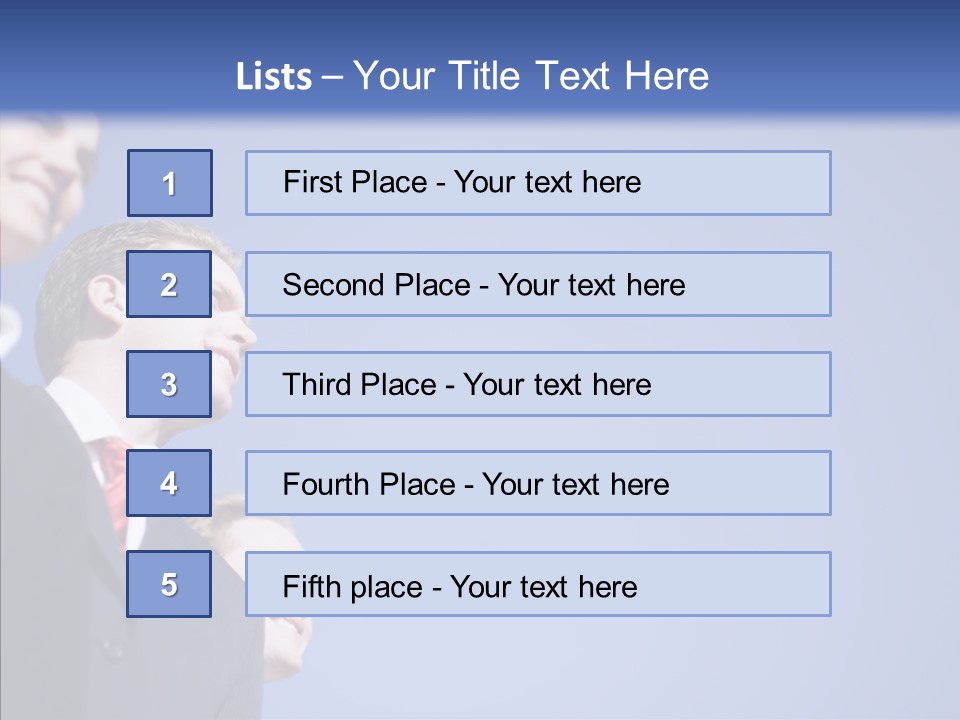 White Friendly Line PowerPoint Template