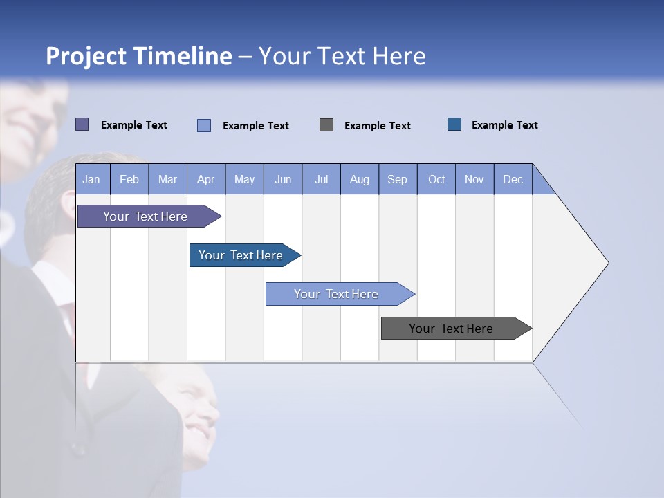 White Friendly Line PowerPoint Template