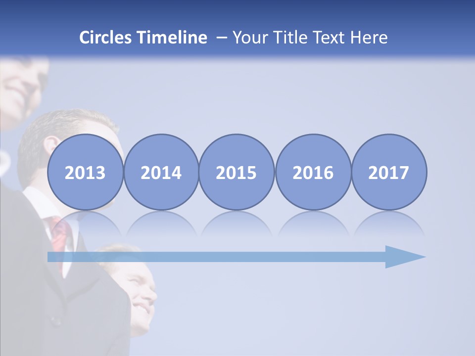 White Friendly Line PowerPoint Template