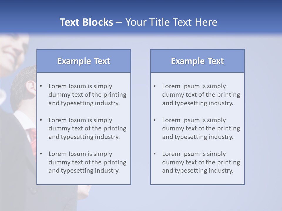 White Friendly Line PowerPoint Template