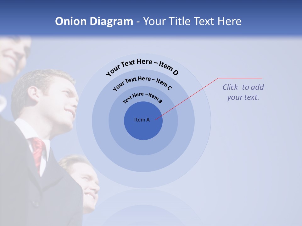 White Friendly Line PowerPoint Template