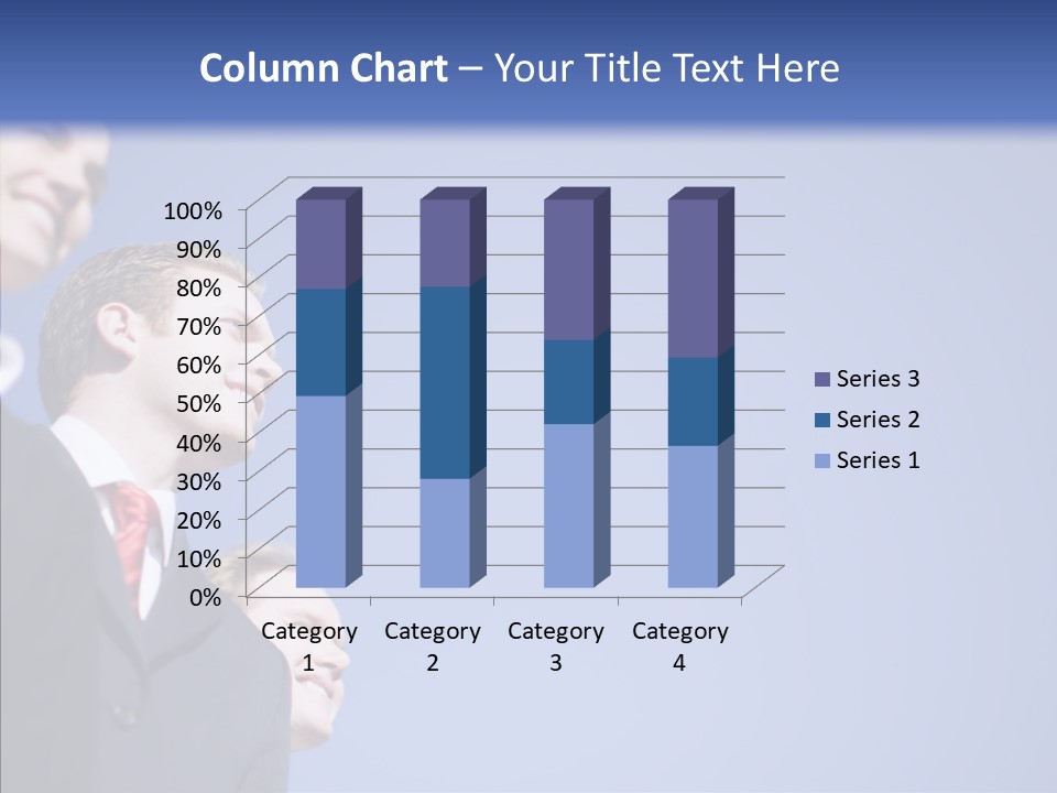 White Friendly Line PowerPoint Template