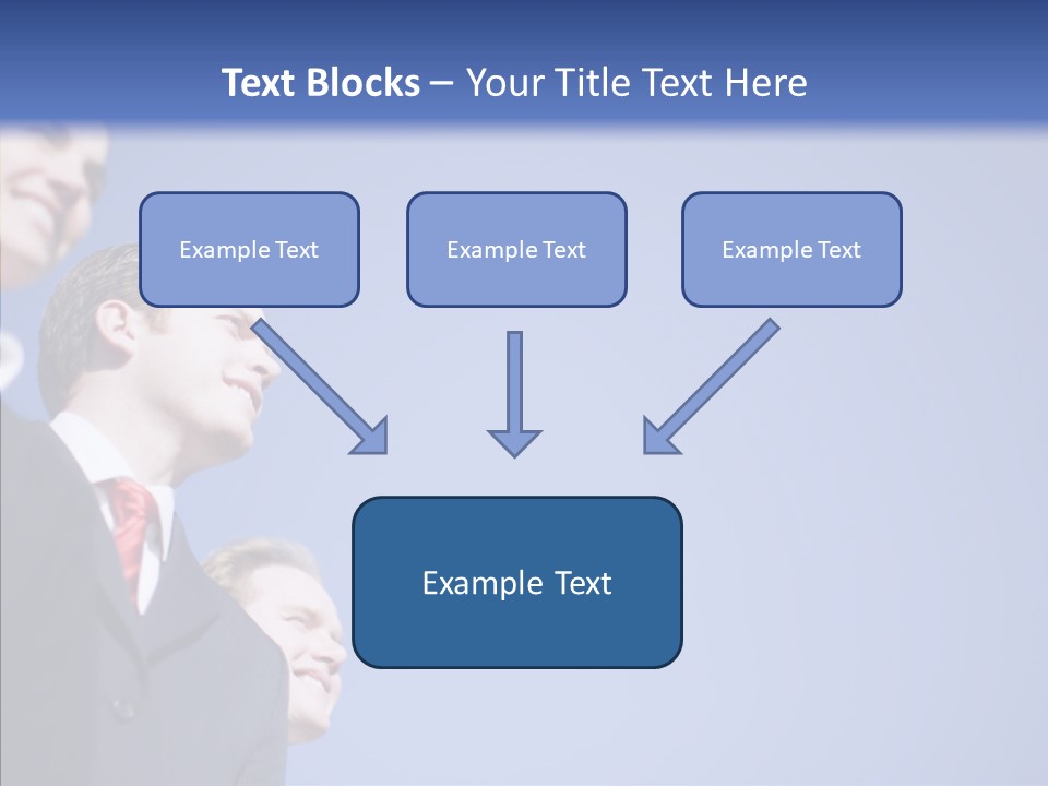 White Friendly Line PowerPoint Template