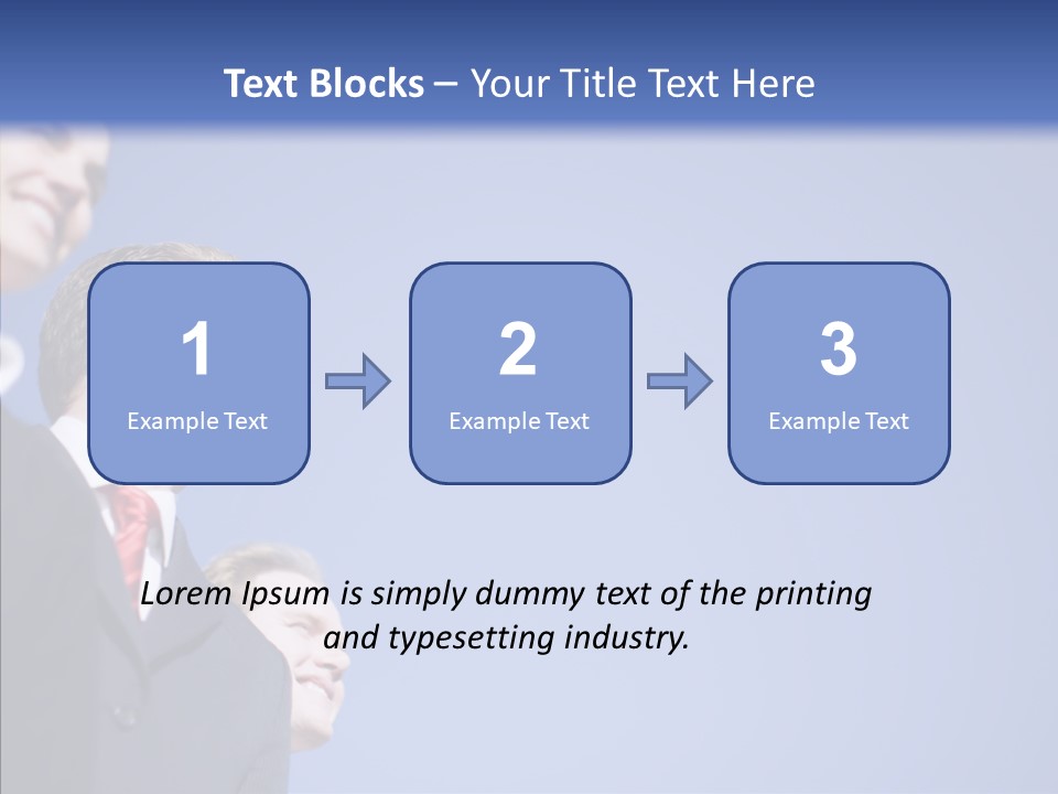 White Friendly Line PowerPoint Template