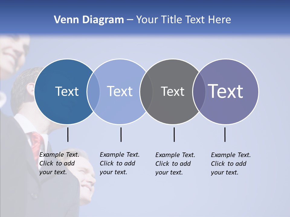 White Friendly Line PowerPoint Template