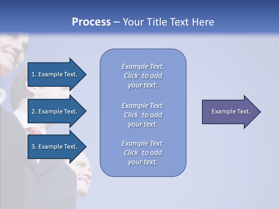 White Friendly Line PowerPoint Template