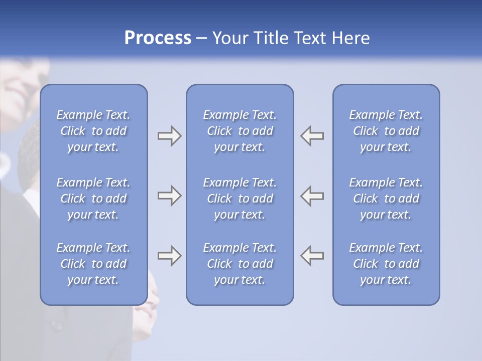 White Friendly Line PowerPoint Template