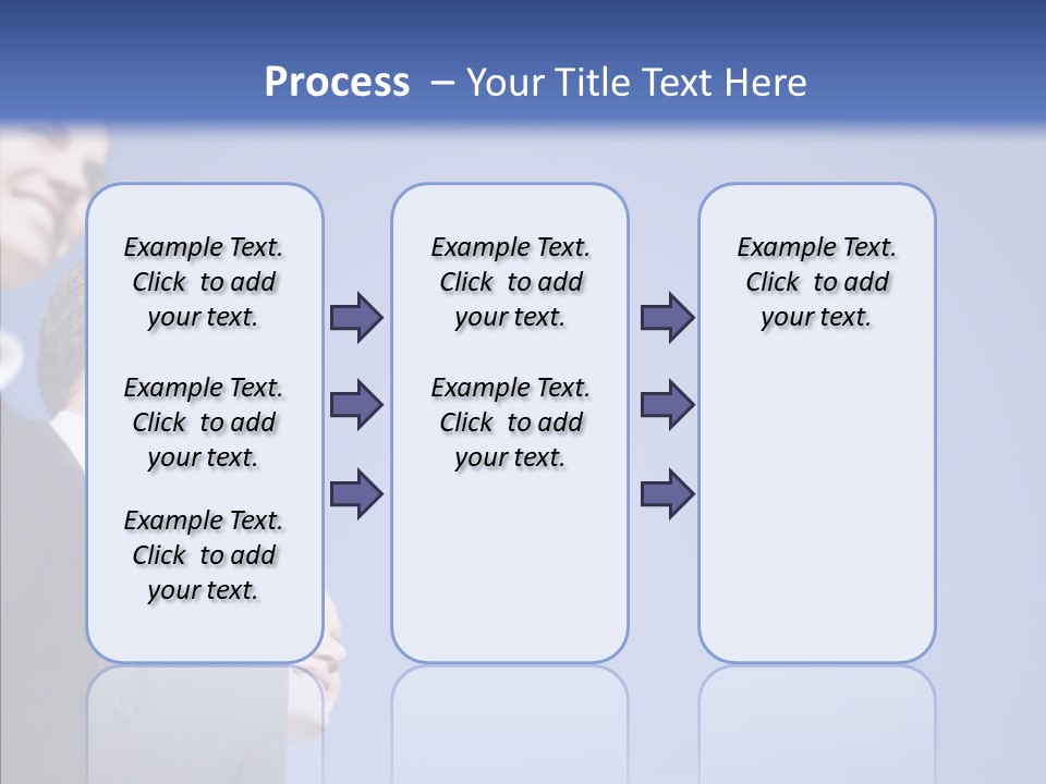 White Friendly Line PowerPoint Template