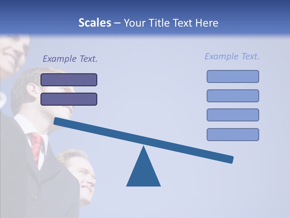 White Friendly Line PowerPoint Template