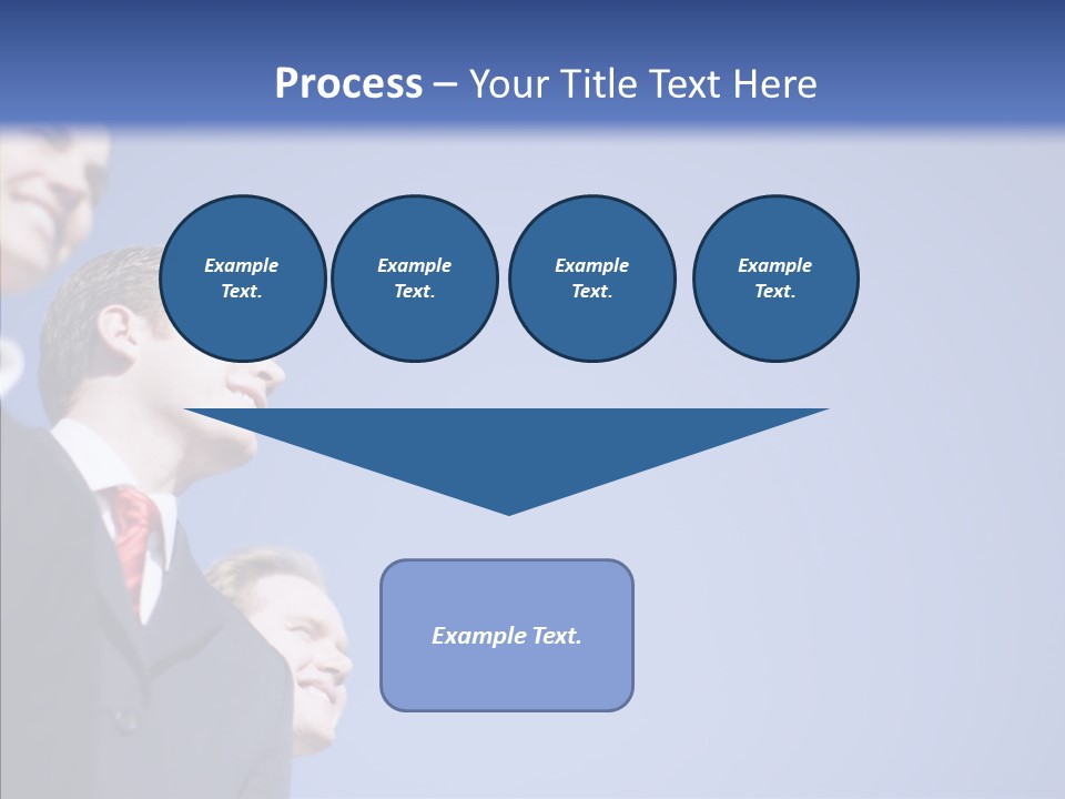 White Friendly Line PowerPoint Template